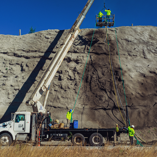 Concreto lanzado Concreto lanzado